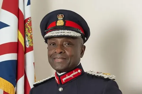 Lord-Lieutenant Derrick Anderson CBE 