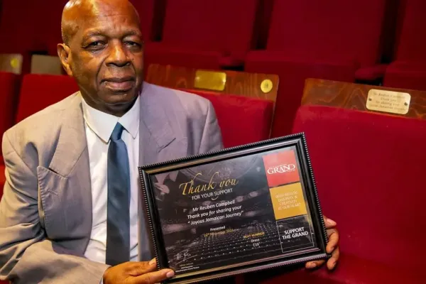 A plaque at the theatre now commemorates Mr Campbell’s contributions to the city 