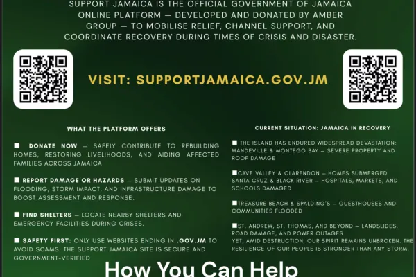 🇯🇲 Support Jamaica: Together We Rebuild, Together We Rise