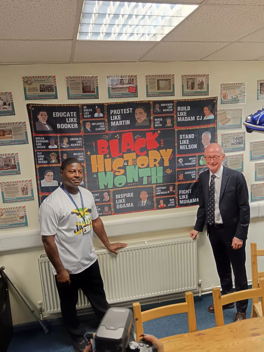 MP Pat McFadden Visits Wolverhampton Wellbeing Hub for Black History Month & World Mental Health Day 